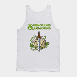 Dungeons & Dragons 1974 calssic retro Tank Top